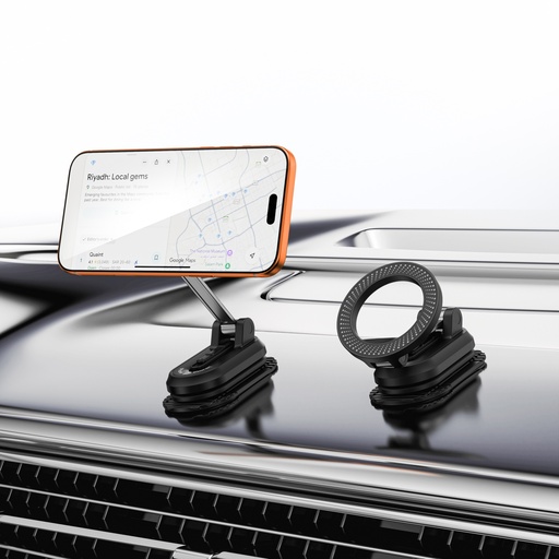 [PP-HD24] Phone Planet Universal Magnetic Phone Holder Free Rotation  (Black)