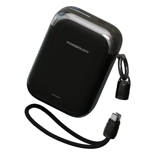 [BK104PPBCHA] Powerology BAHAMAS 20000mAh Powerbank (Black)