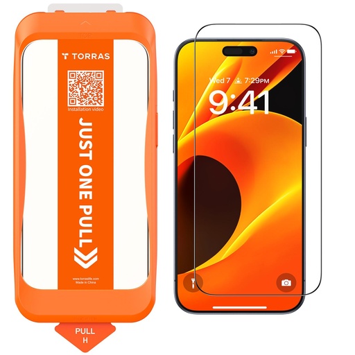 [X00GP121A9010] Torras HD Screen Protector for iPhone 18 Pro (Clear)