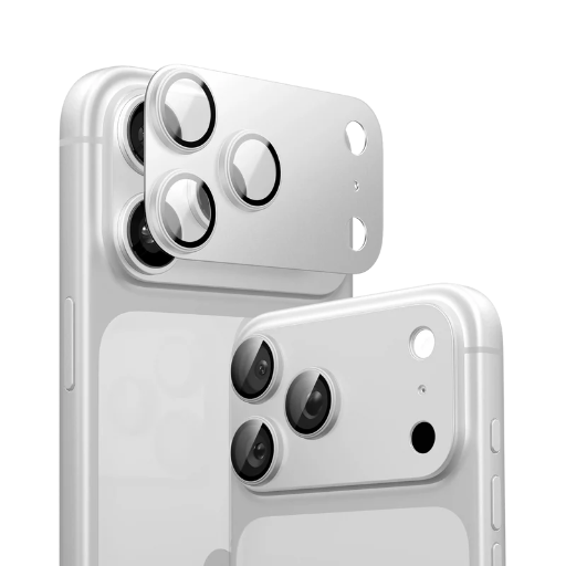 [X00LM3026] Torras Camera Lens for Iphone iPhone 18 Pro (Silver)