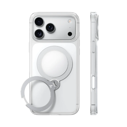 [X00RP14718029] Torras Ostand Q3 Spin Case for iPhone 18 Pro Max (Clear)