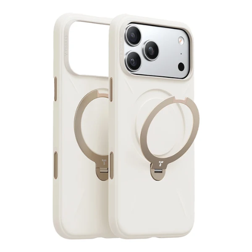 [X00RP147K18012] Torras OStand Q3 Silicone Case for iPhone 18 Pro (White)