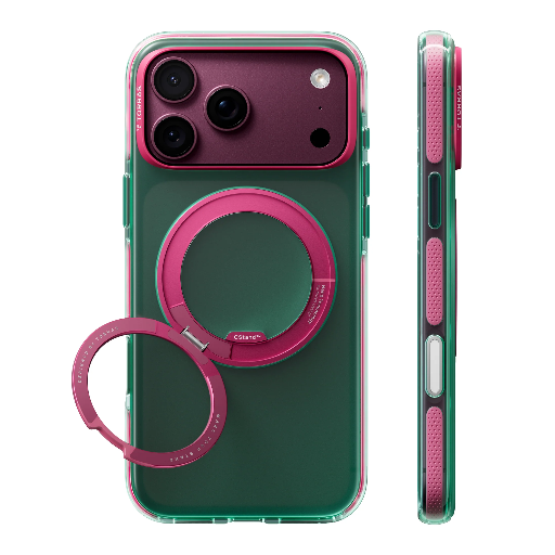[X00RP16418013] Torras Ostand O3 Hue Case for iPhone 18 Pro Max (Green&Pink)