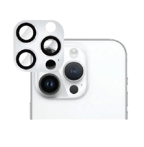 [SM1BC117] Smartix Camera Lens for iPhone 14 pro/14 ProMax (Silver)