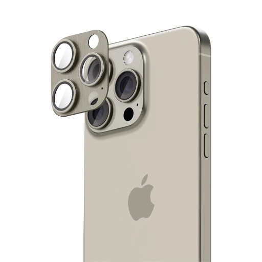 [SM16CMPRDET] Smartix Camera Lens for iPhone 16 Pro/Pro Max (Desert Titanium)