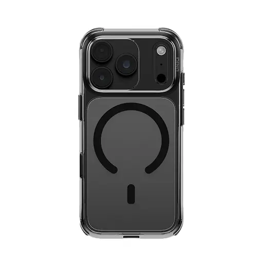 [UNIQ-IP6.3P(2026)-LPRXMTSMK] UNIQ Hybrid Magclick Charging Lifepro Xtreme Case for iPhone 18 Pro (Tinted Smoke)