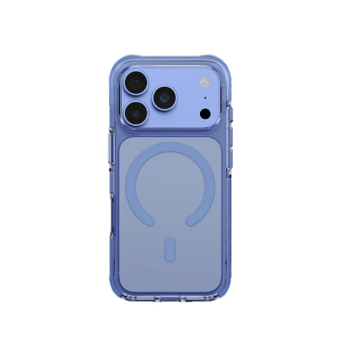 [UNIQ-IP6.3P(2026)-COMMPBLU] UNIQ Hybrid Magclick Charging Combat Case for iPhone 18 Pro (Polar Blue)
