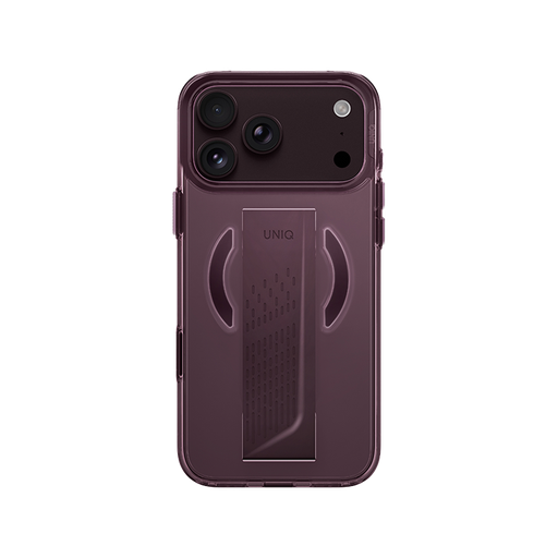 [UNIQ-IP6.3P(2026)-HELAMVBRG] UNIQ Hybrid Magclick Charging Heldro Air Case for iPhone 18 Pro (Velvet Burgundy)