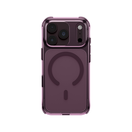 [UNIQ-IP6.9P(2026)-LPRXMDBRG] UNIQ Hybrid Magclick Charging Lifepro Xtreme Case for iPhone 18 Pro Max (Deep Burgundy)