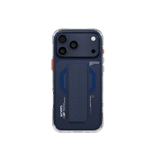 [SK-2025IPP6.3-HAXA-GRA] SkinArma Haxa MagSafe Case With Grip Stand for iPhone 17 Pro (Graphite)