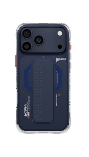 [SK-2025IPP6.3-HAXA-GRA] SkinArma Haxa MagSafe Case With Grip Stand for iPhone 17 Pro (Graphite)