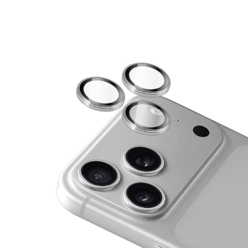 [IP26P-BDG-ABC02] Torrii BODYGLASS Aluminium Camera Protector Ring for iPhone 18 Pro/18 Pro Max (Silver)