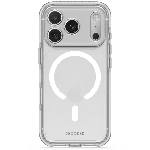 [D27IPO18PMBCT2FS] Decoded DropTec Transparent Backcover for iPhone 18 Pro Max (Frosted Sage)