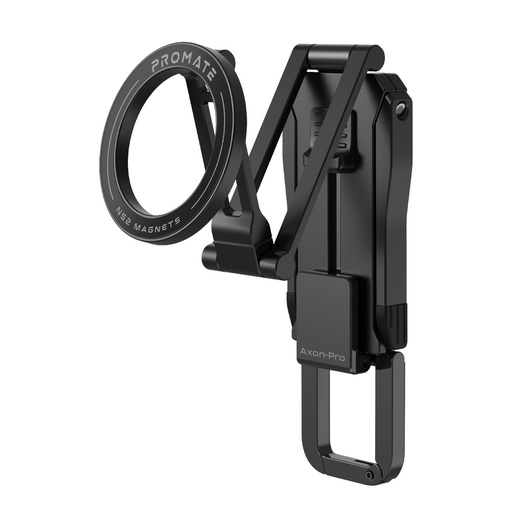 [Axon-Pro] Promate Axon-Pro Multi-Functional Magnetic Smartphone Mount and Stand (Black)