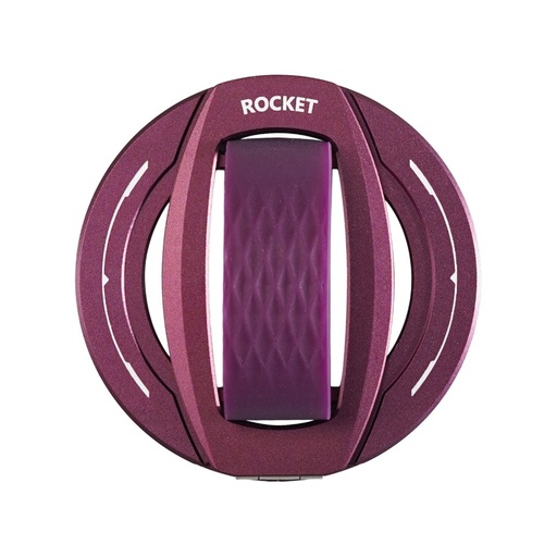 [G05-Burgundy] Rocket Magnetic Phone Grip With Stand Holder (Burgundy)
