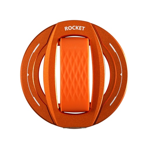 [G05-Orang] Rocket Magnetic Phone Grip With Stand Holder (Orang)