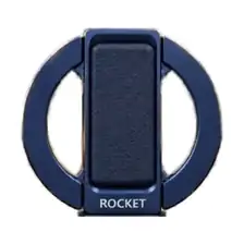 [G05-Dark Blue] Rocket Magnetic Phone Grip With Stand Holder (Dark Blue)