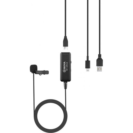 [BY-DM10] BOYA Digital Lavalier Microphone for IOS, Mac & Windows